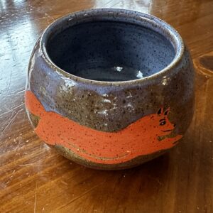 Fox Chasing The Moon Bowl - Image 2