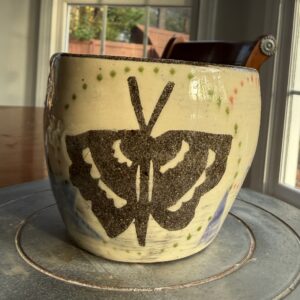 Butterfly Teapot Cup