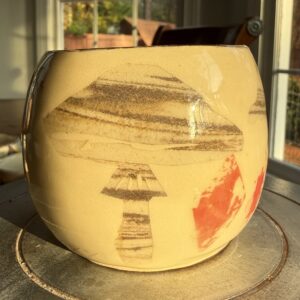 Crane and Mushroom Cup - Image 2
