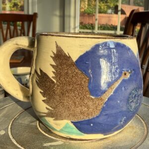 Butterfly and Crane Mug - Image 2